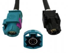 High-Speed Data (HSD) Connector RF coaxial Cable