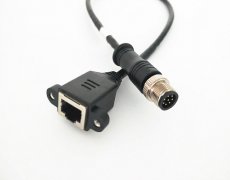 RJ45 to IP67 waterproof cable assembly