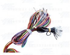 Casino equipment wire harness